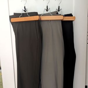 Men's Theory slacks, 3 colors, Navy, Khaki, Army Green - Polyamide, Elastane